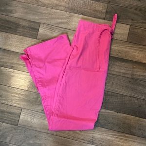 Pink Cherokee scrub pants XS